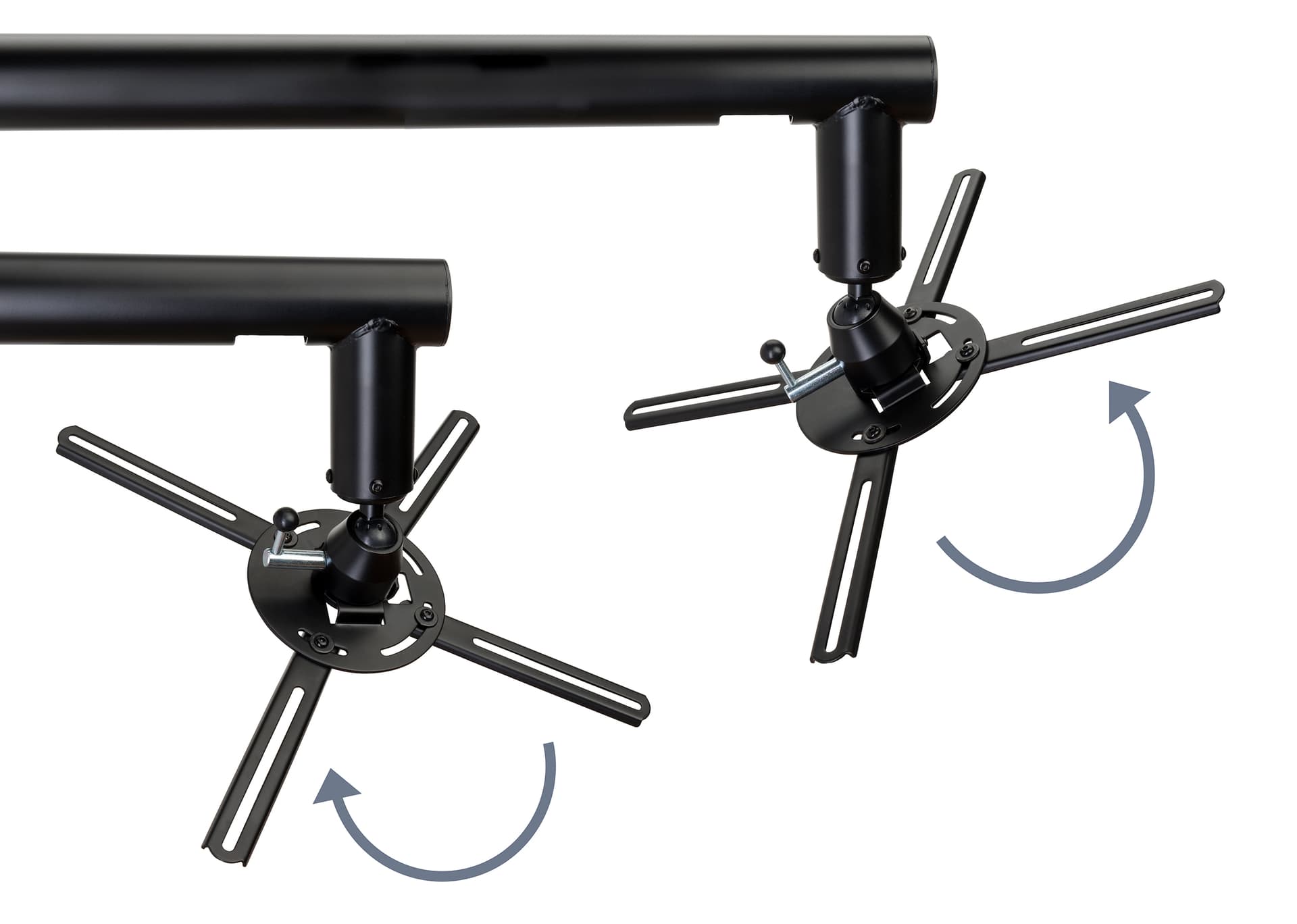 Short throw projector wall mount with 20 degree tilt