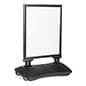 Weighted Sidewalk Sign Stand, Double Sided, Fillable Base