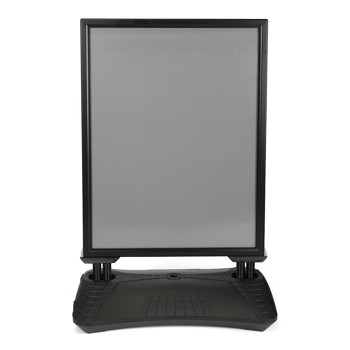 Outdoor sign features a 30x40 snap-open poster frame