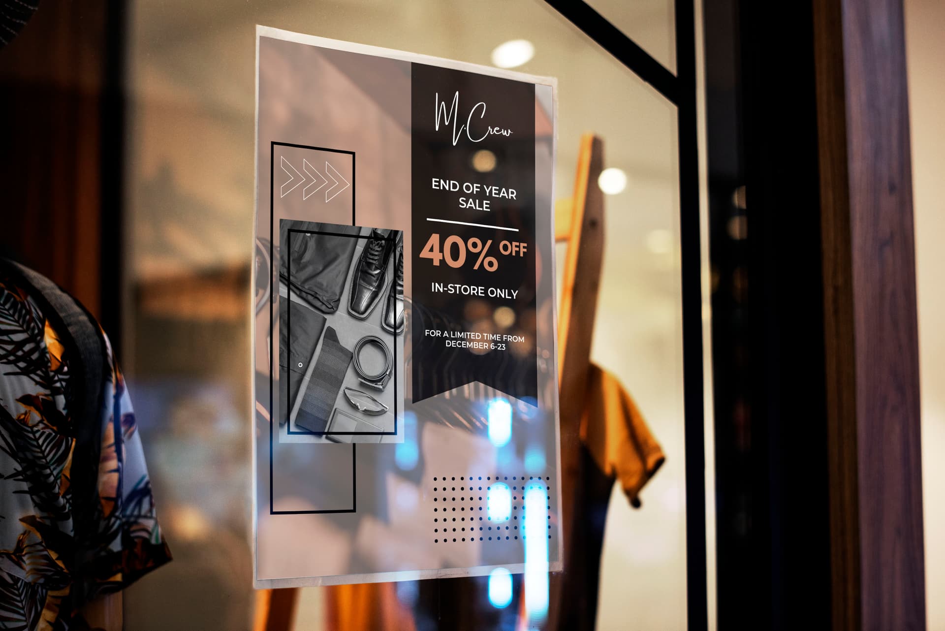 Custom full color paper posters with digitally printed artwork 