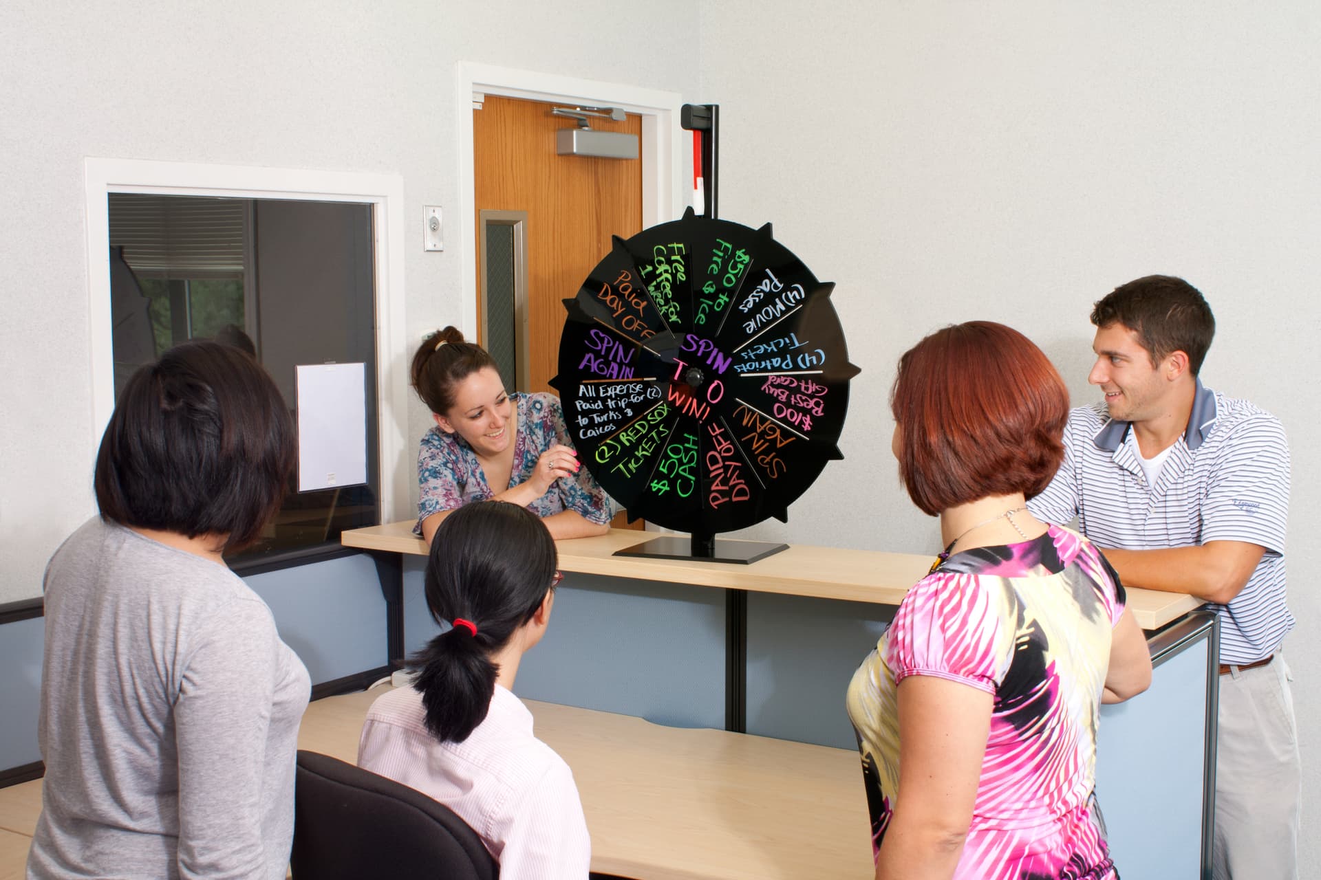 Spin the Wheel Game for Office Activities 