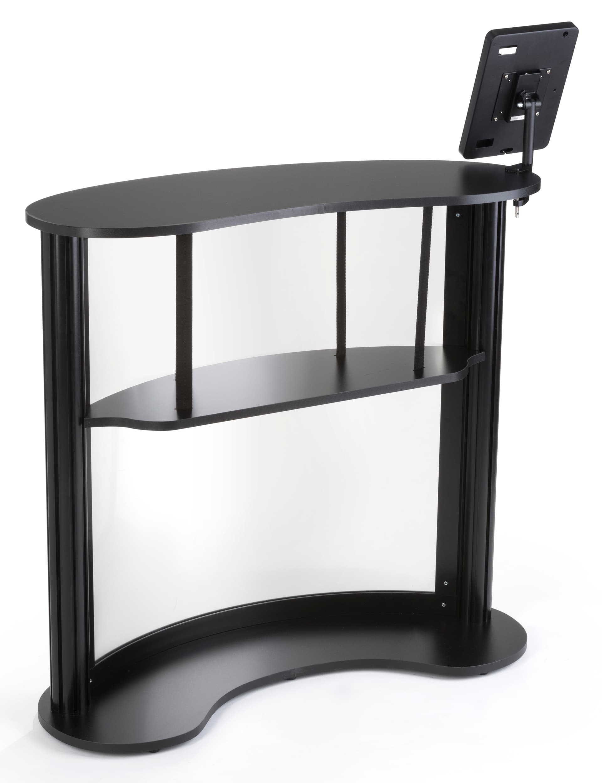 Custom Trade Show Counter with iPad Stand with Graphics