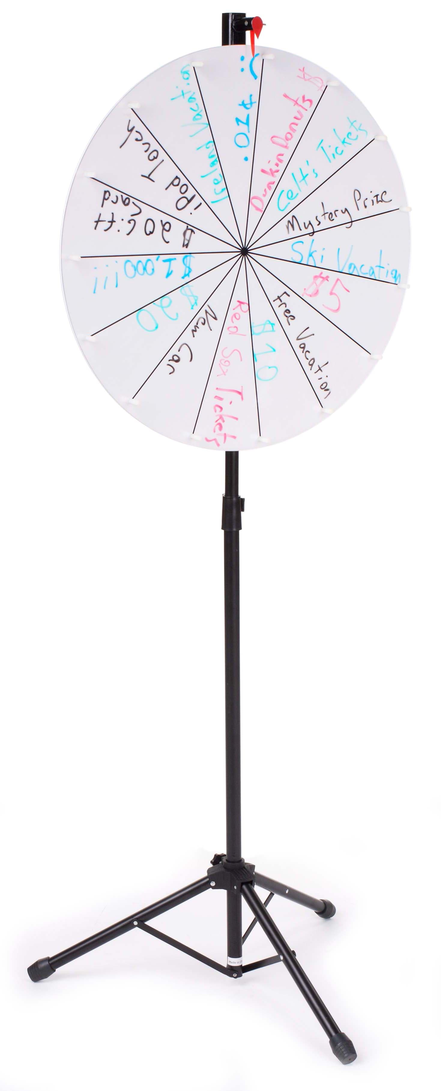 Dry Erase Prize Wheels