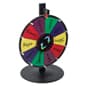 Prize Wheel with 10 Slots, Write-On Surface, Countertop – Multi-Color