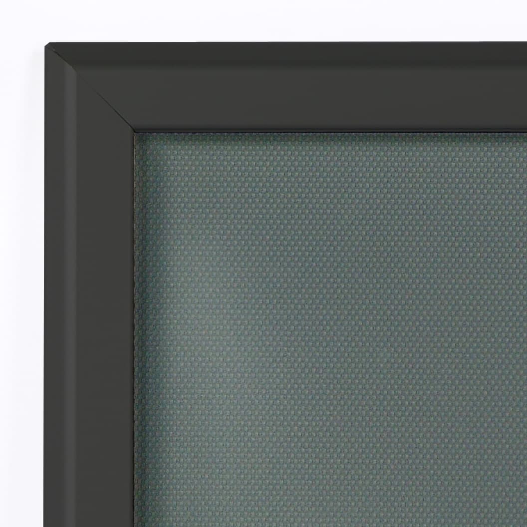 Wall Mounted Black 12 x 24 Snap Frame