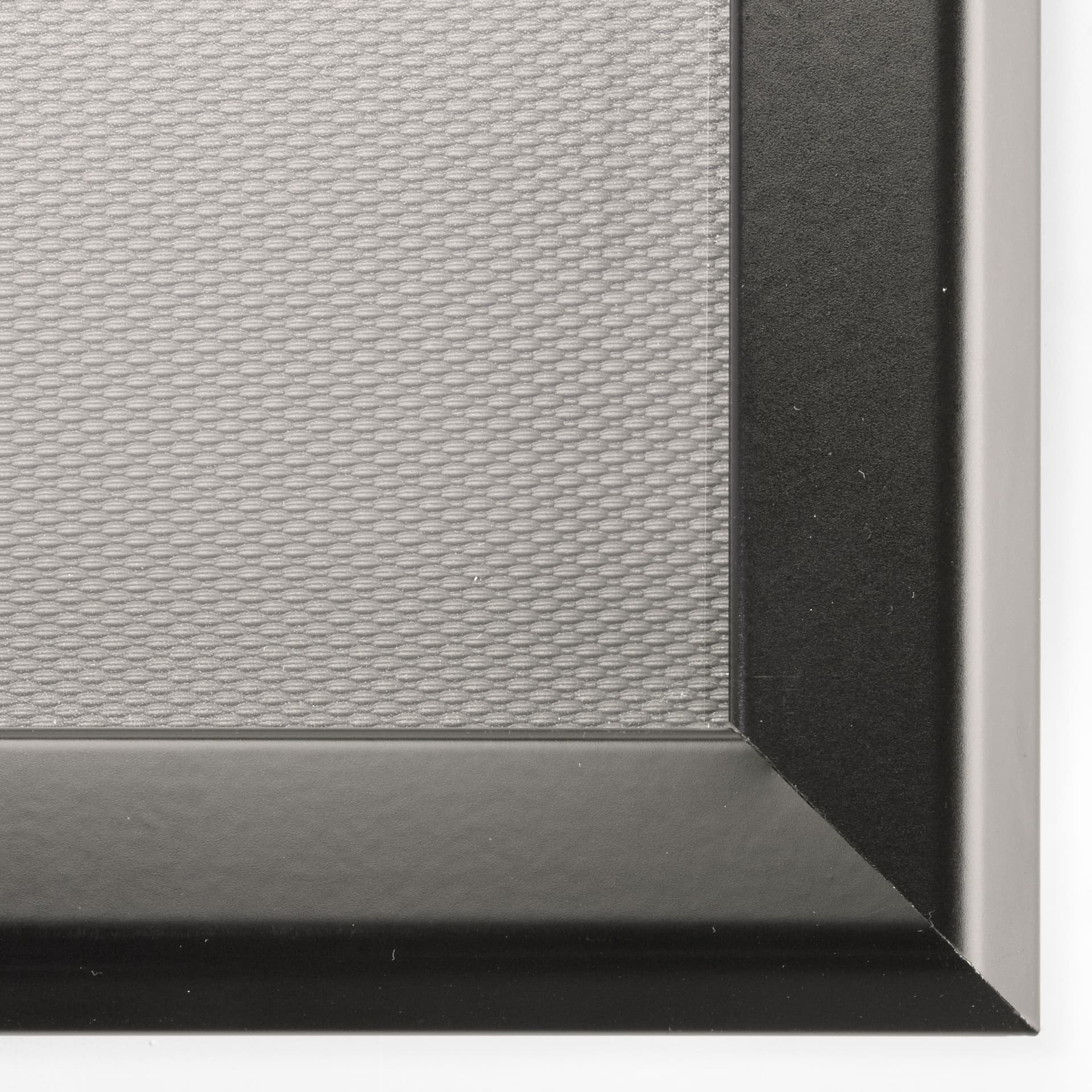 Snap frame with UV protection lens