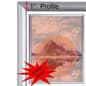Wall Mounted Poster Holder, Snap Frame, Thin Profile, Non-Glare Lens