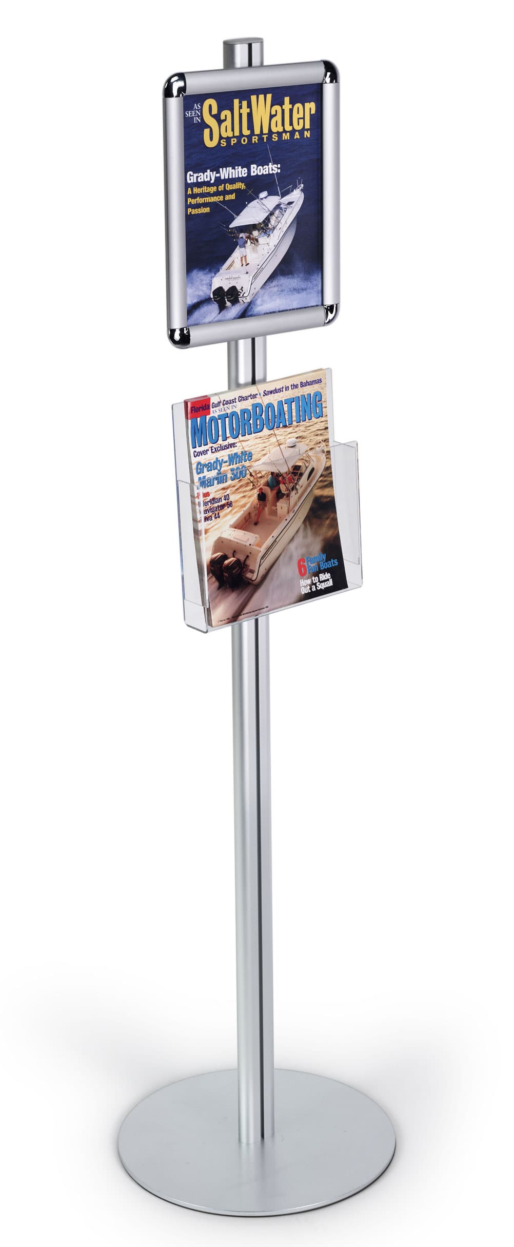 free standing snap frame