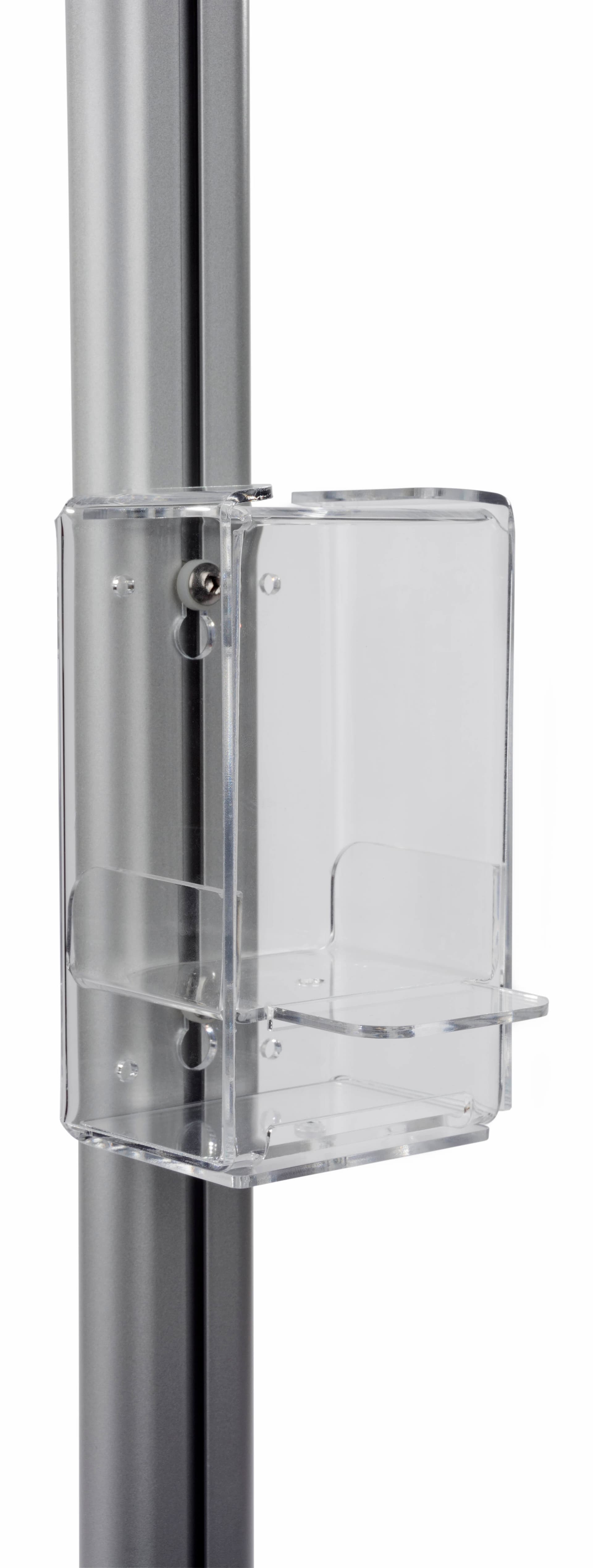 Floor Standing Hand Sanitizer Holder with Drip Tray