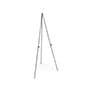 Display Easel for Floor, Standard Tripod Design, Portable - Black