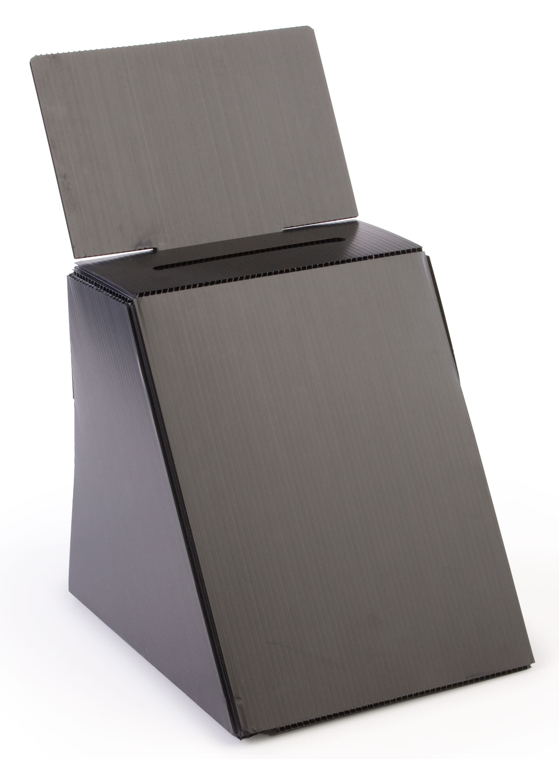 Donation Boxes: w/Removable Header