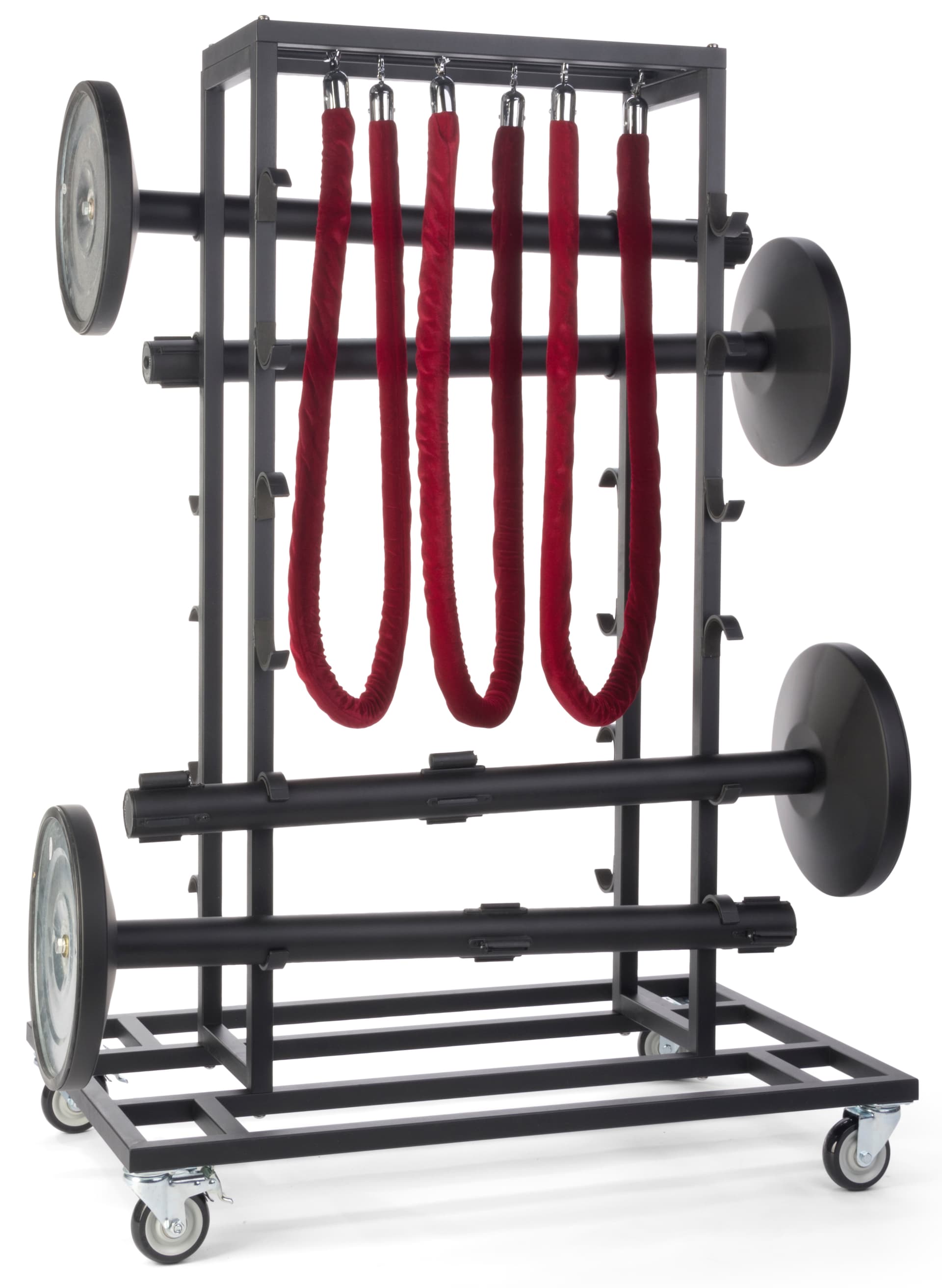 Steel Stanchion Storage Cart