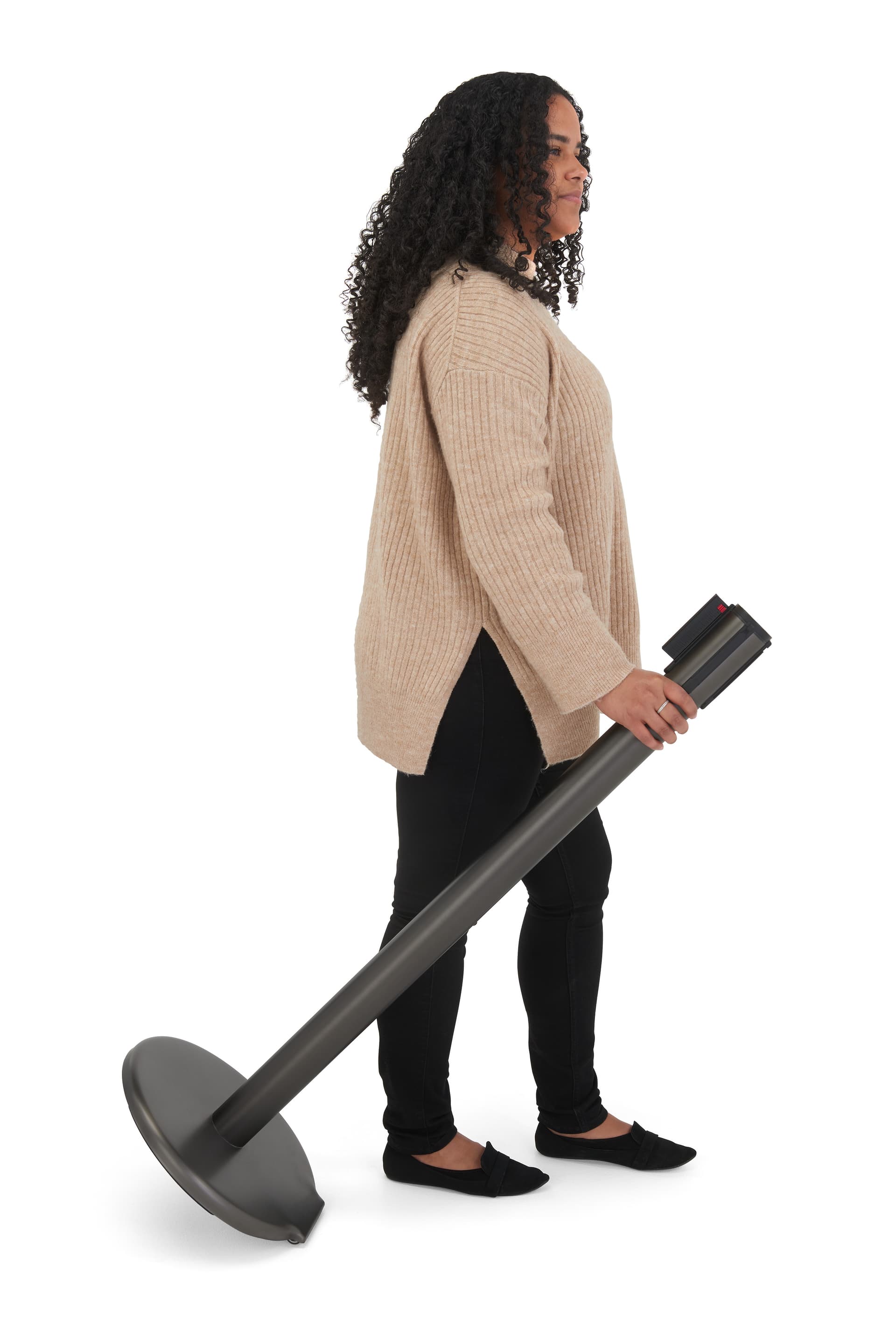 These retractable belt stanchions have a tilt and roll design