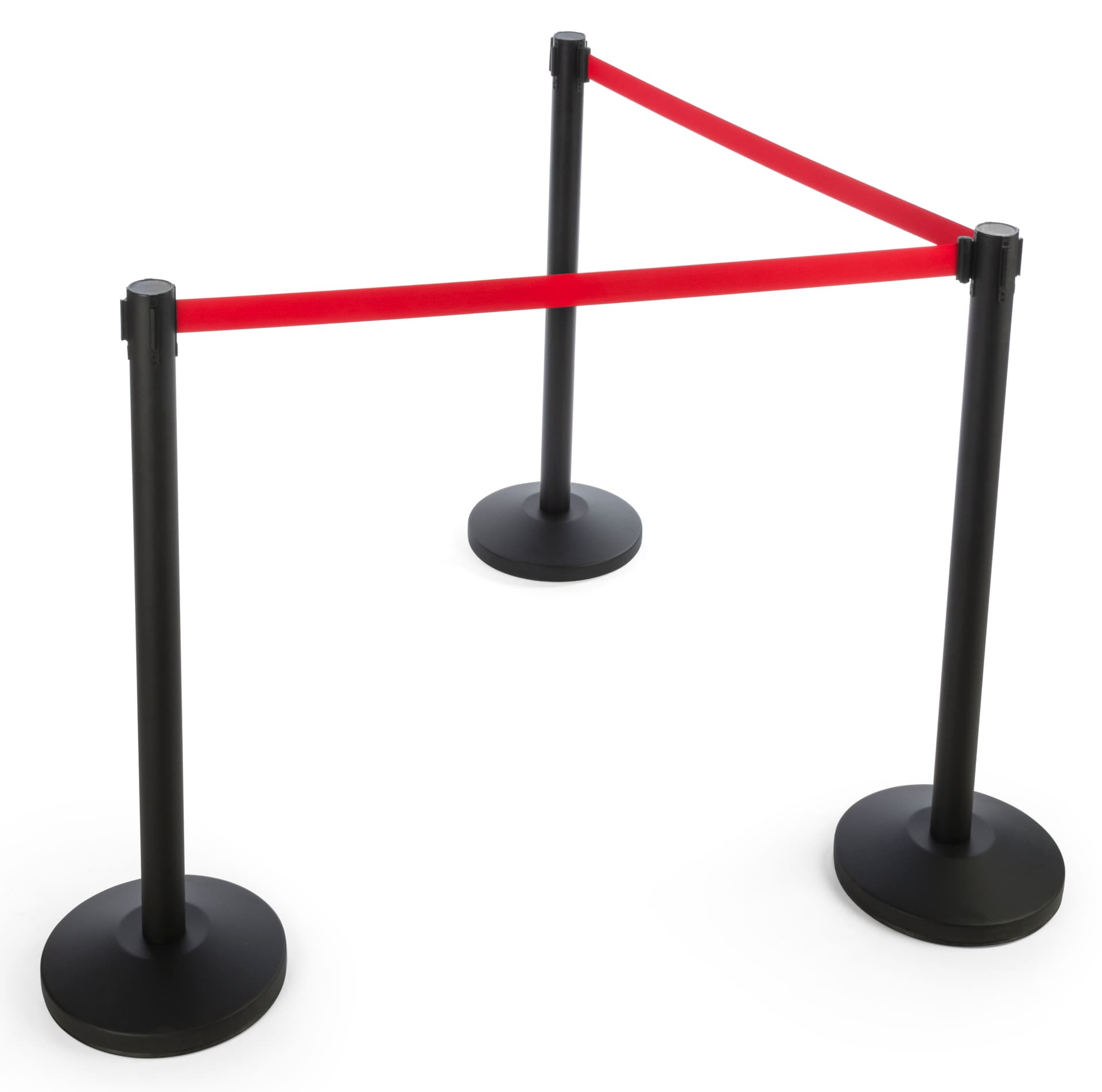 Red Stanchion Belt 4 Way Adaptor