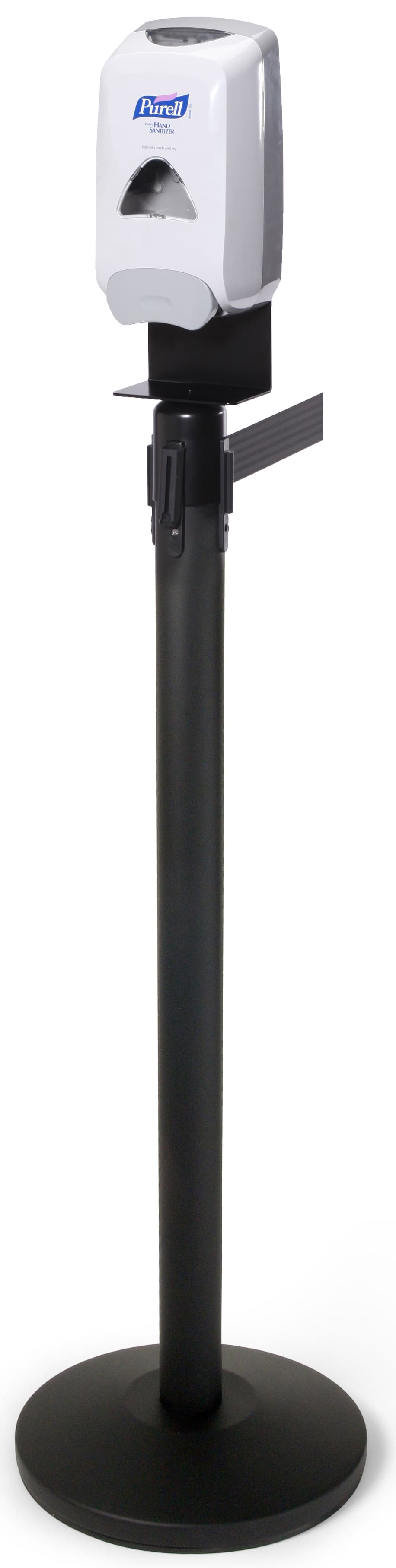 Sanitizer Stanchion Station, Alcohol Based