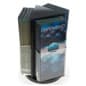 3-Pocket Acrylic Brochure Holder for Tabletop, Rotating - Black
