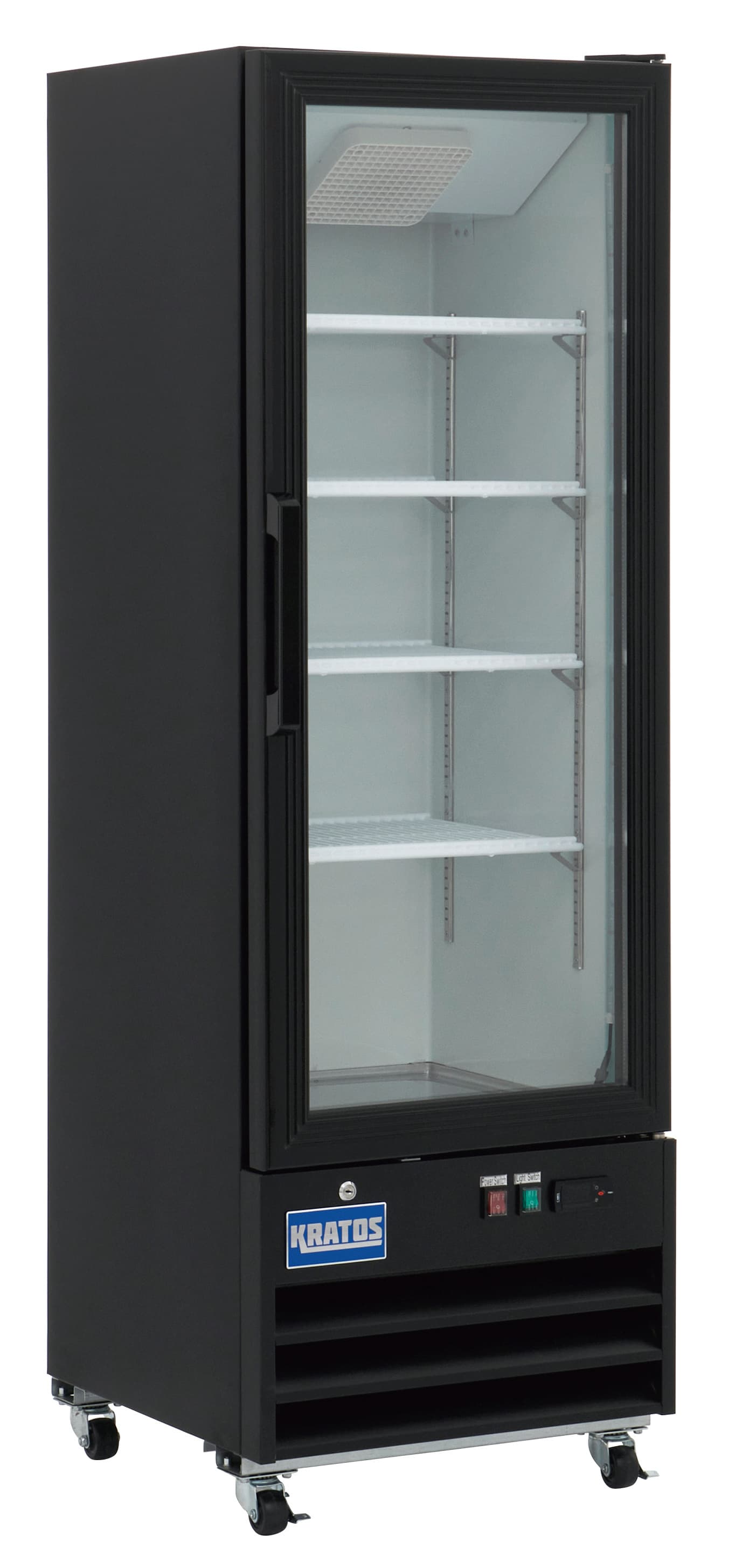 4 shelf retail refrigerator