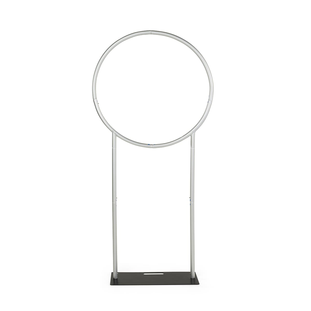 Custom printed 7ft EZ extend circle backdrop with round aluminum frame