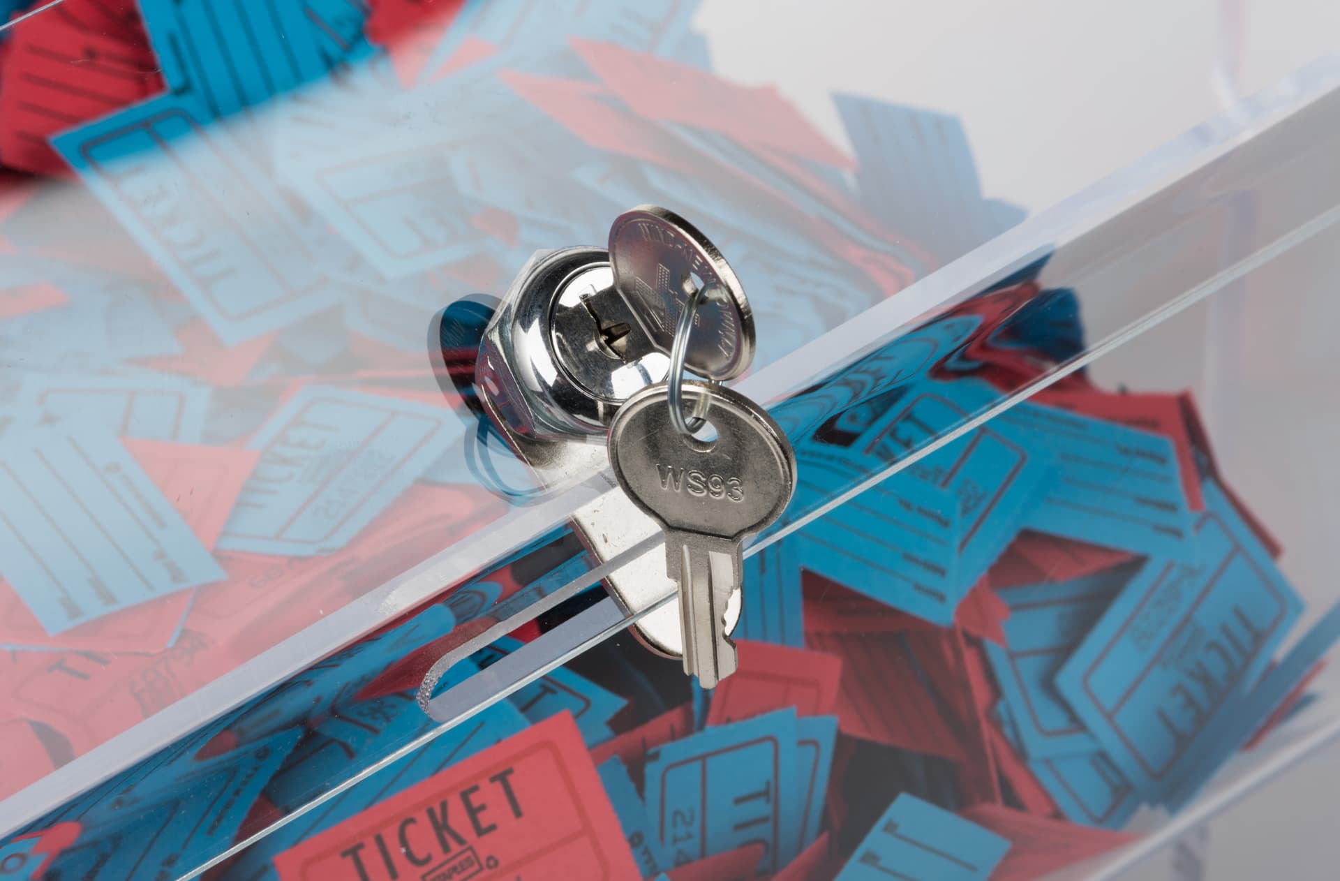Raffle Drums with Set of Keys