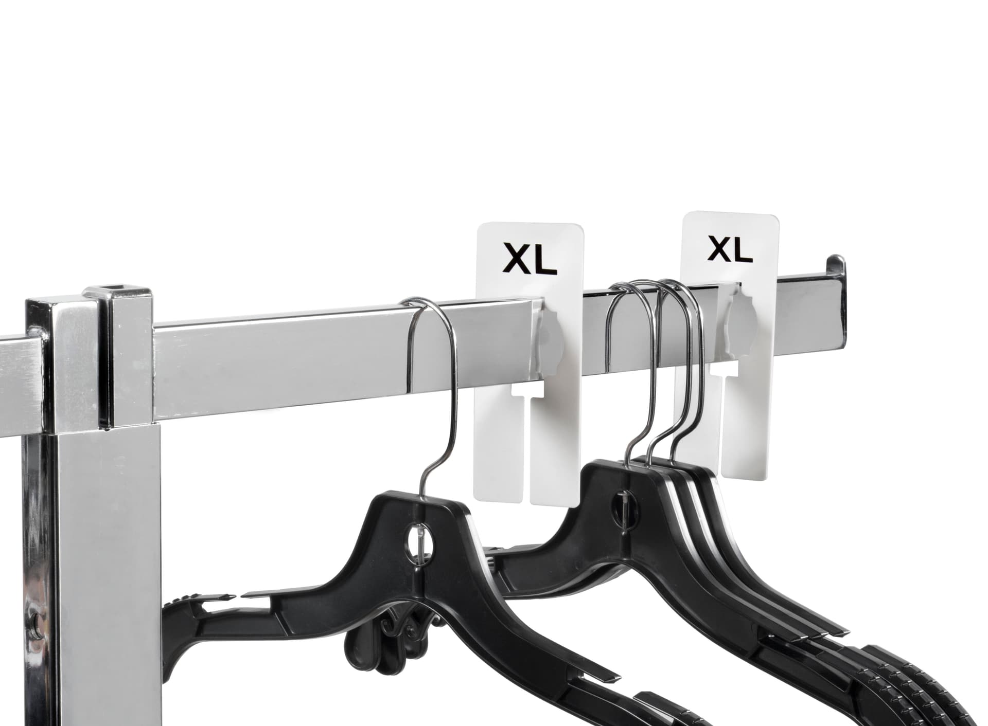Clothing Rack Size Dividers | Set of 100 Rack Markers | Displays2Go