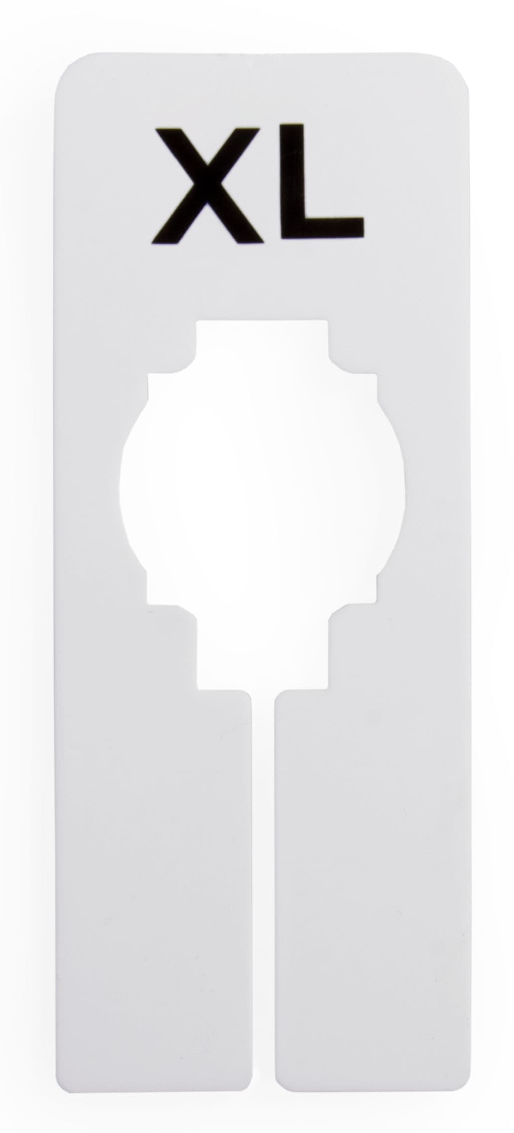 Clothing Rack Size Dividers | Set of 100 Rack Markers | Displays2Go