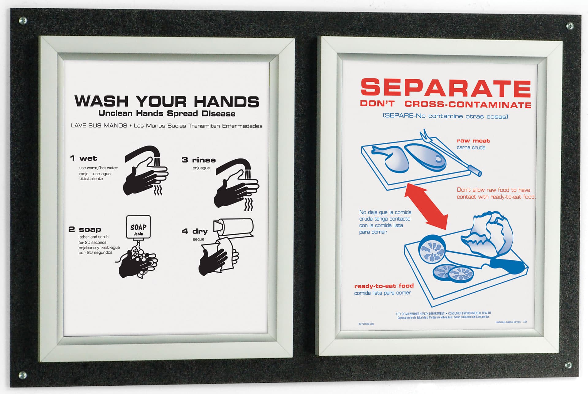 metal poster frame