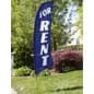 8' Real Estate Feather Flag w/ Ground Spike
