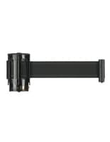 Black Crowd Control Belt for QueuePole.Deluxe Stanchions