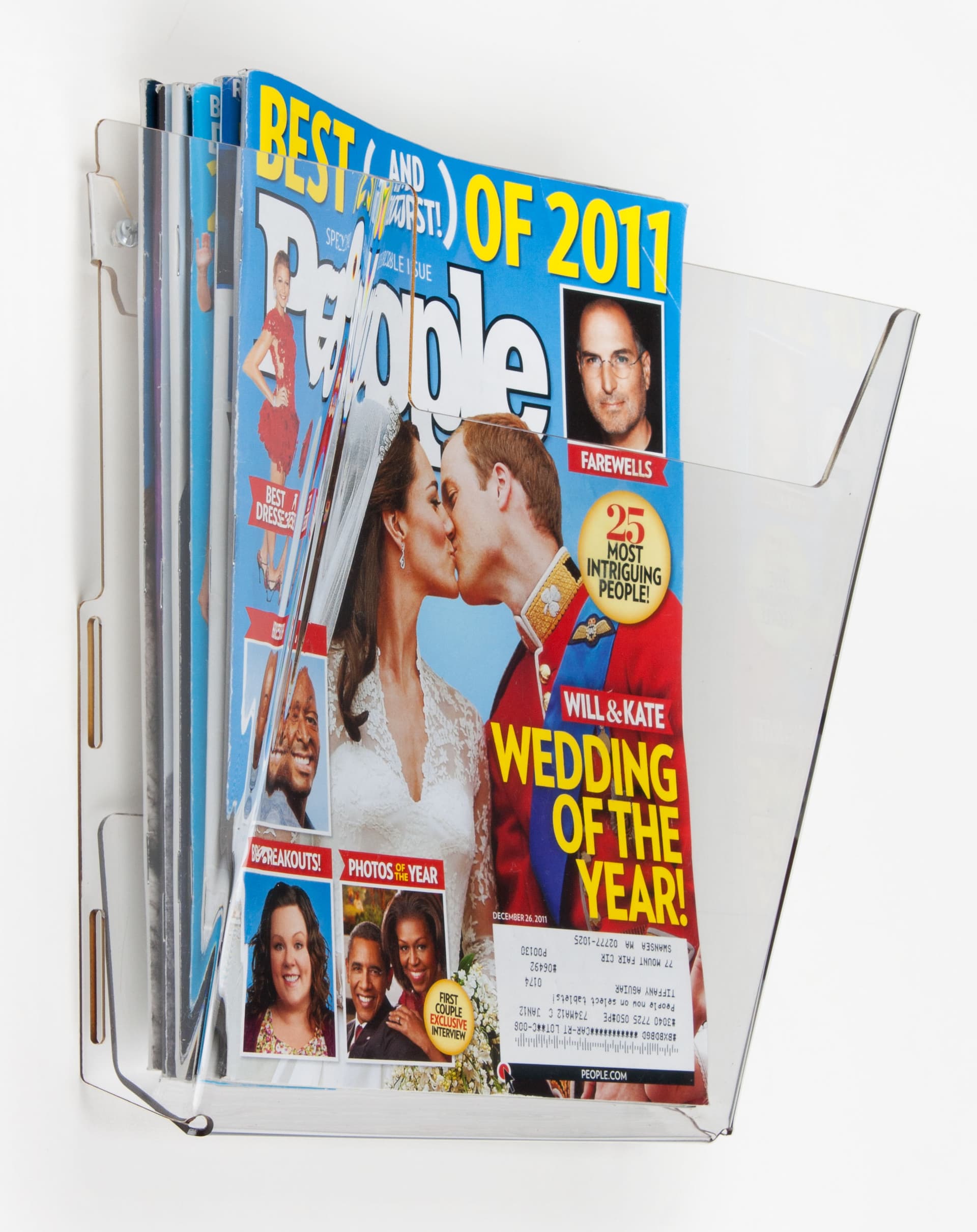 wall magazine rack