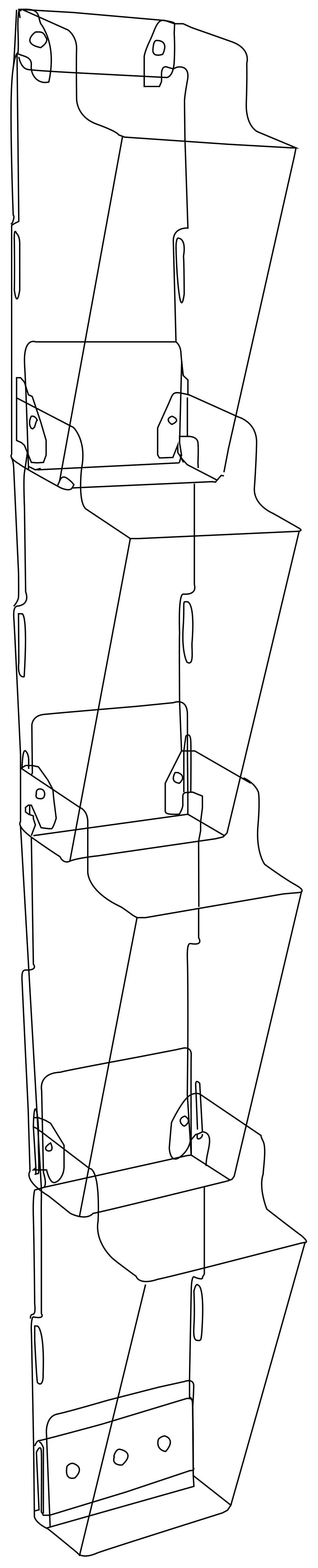 Wall Leaflet Holder 