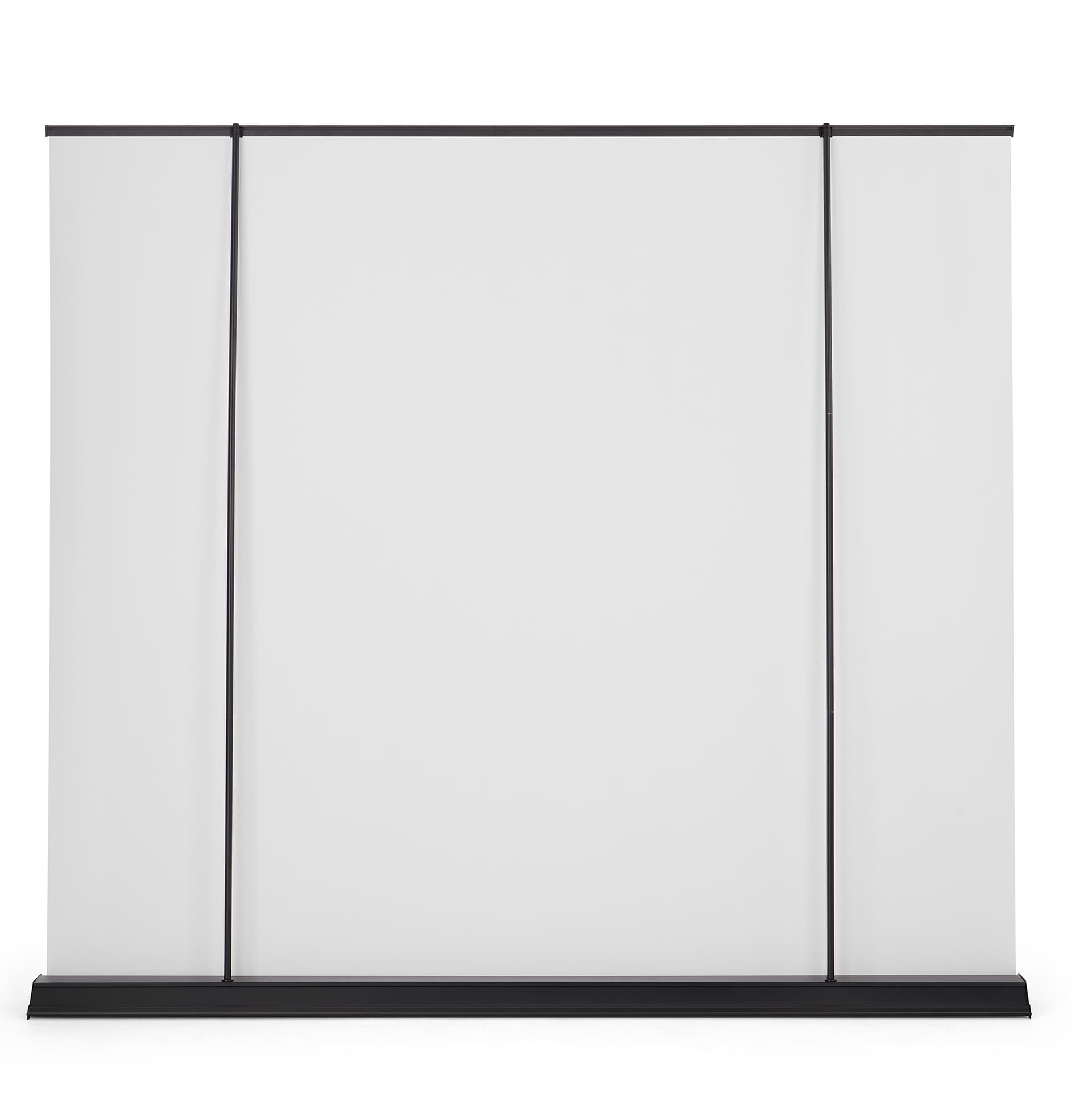 8’W custom printed pull-up backdrop with collapsible design 