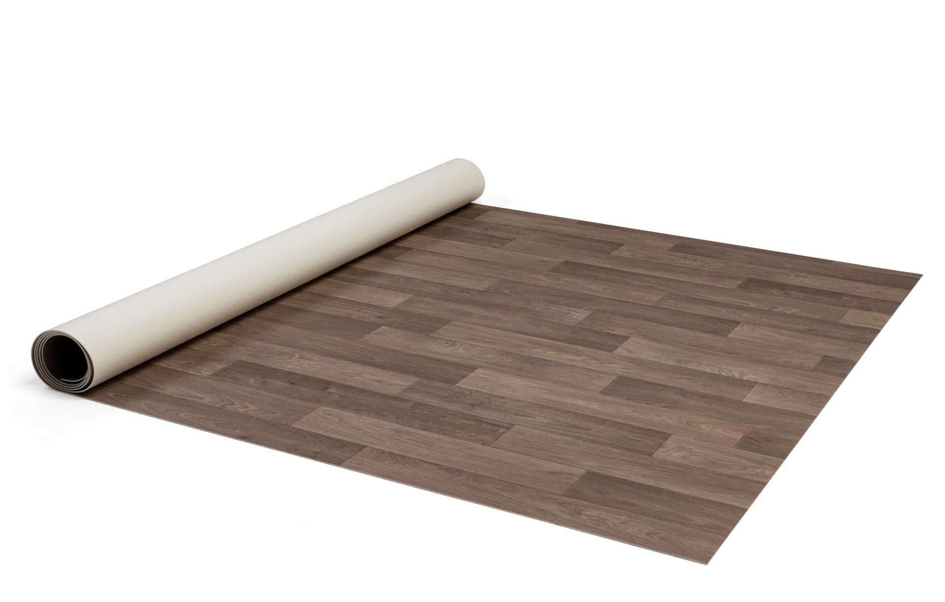Portable rollable vinyl event flooring in convenient 5ft wide by 10ft long strips