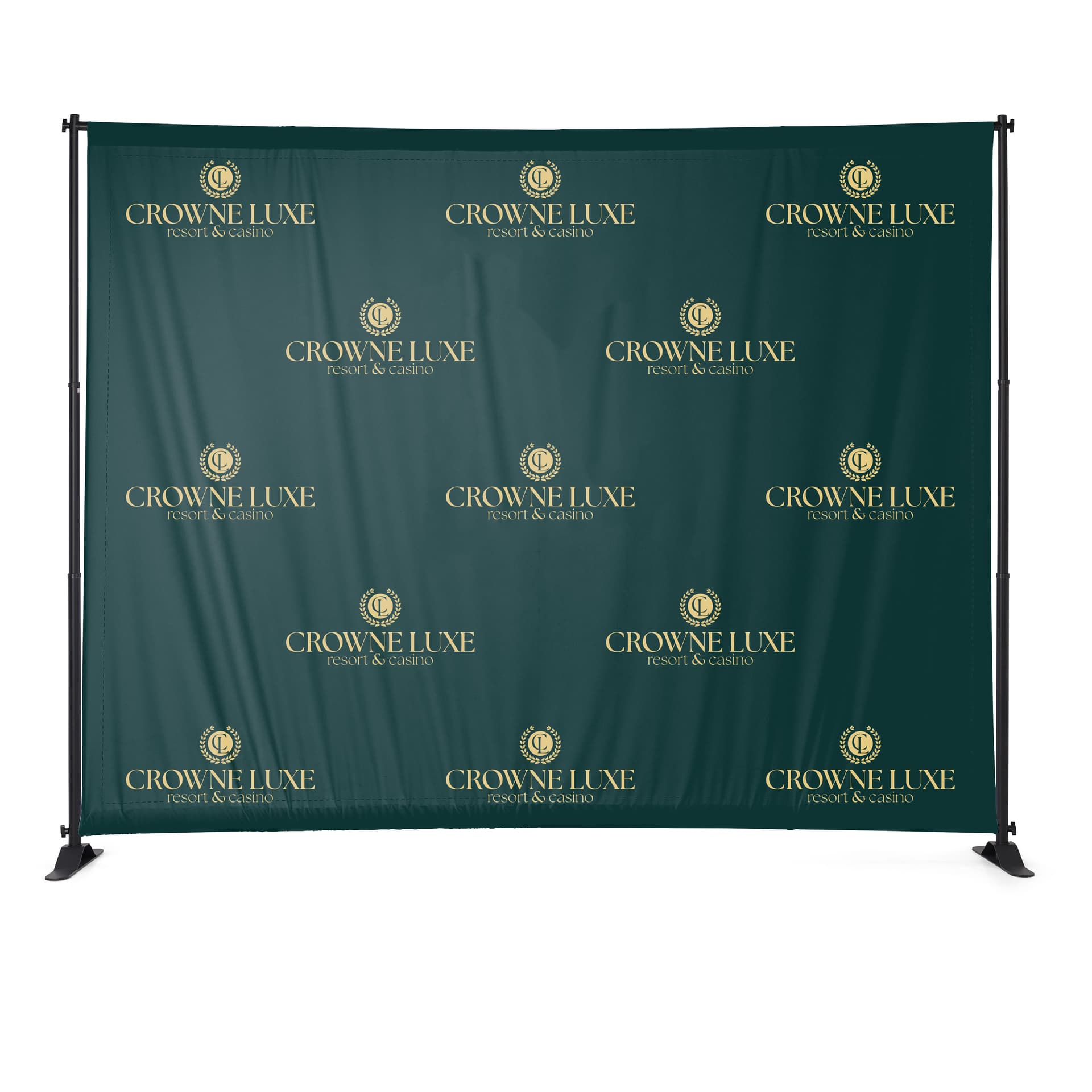 Custom step and repeat banner for bwall8 is fully customizable