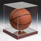 Sports Display Case w/ Wood Base, Acrylic Casing & Lift-Off Top