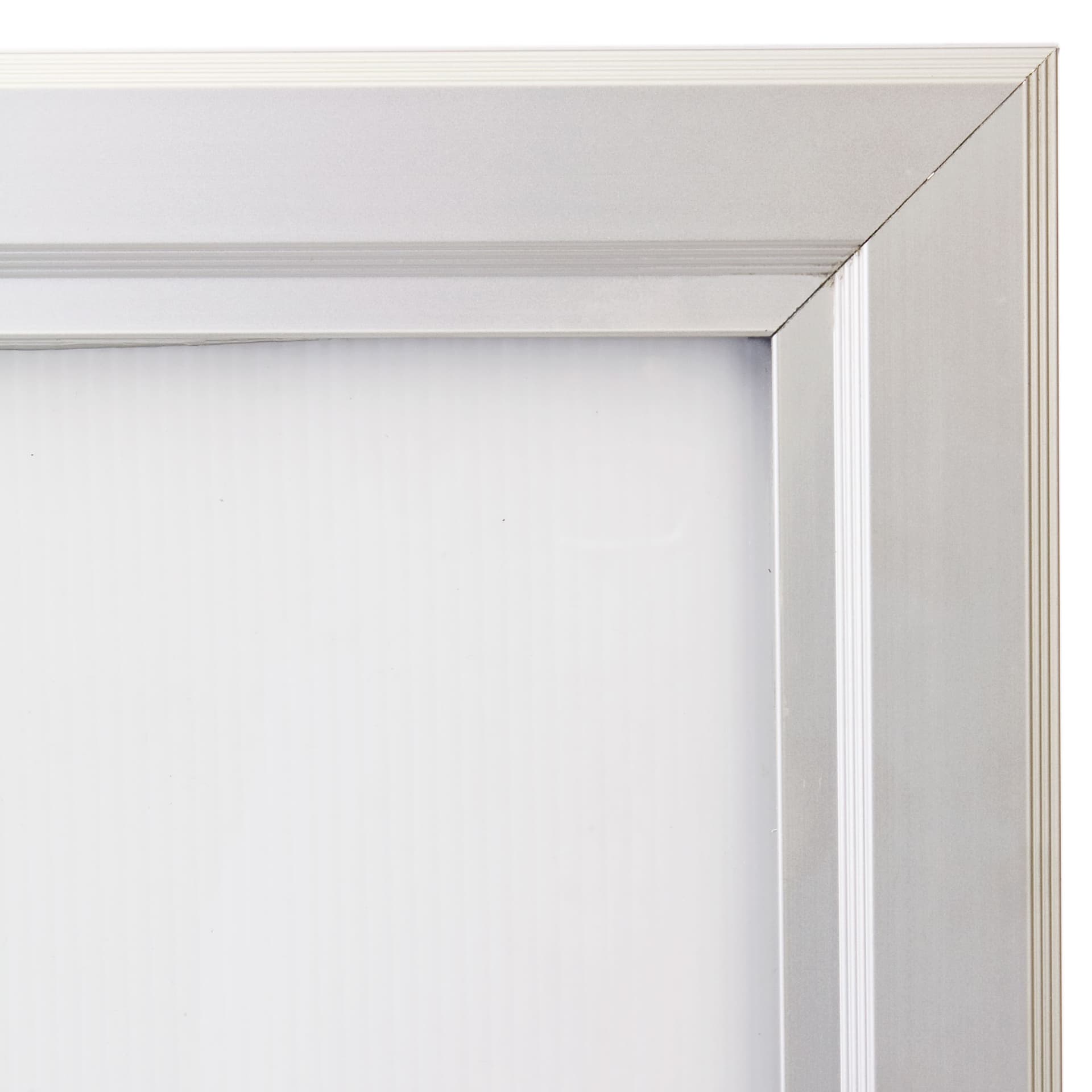 Locking poster board with sturdy construction