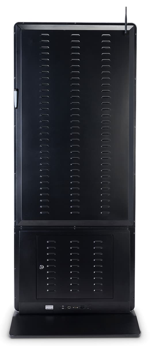 55" advertising multimedia kiosk for plug-n-play