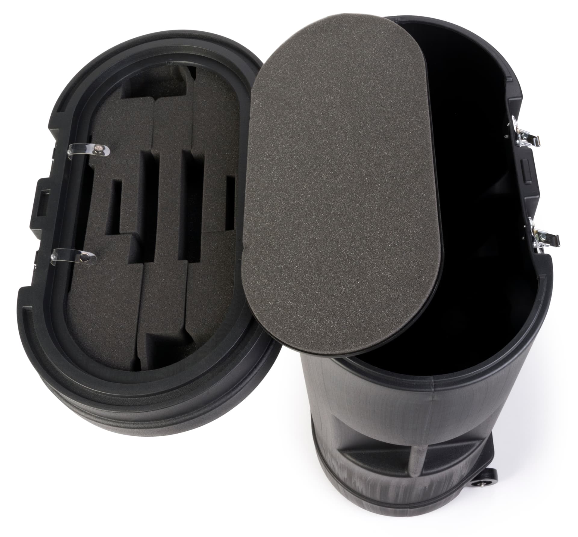 Black Custom Trade Show Pedestal