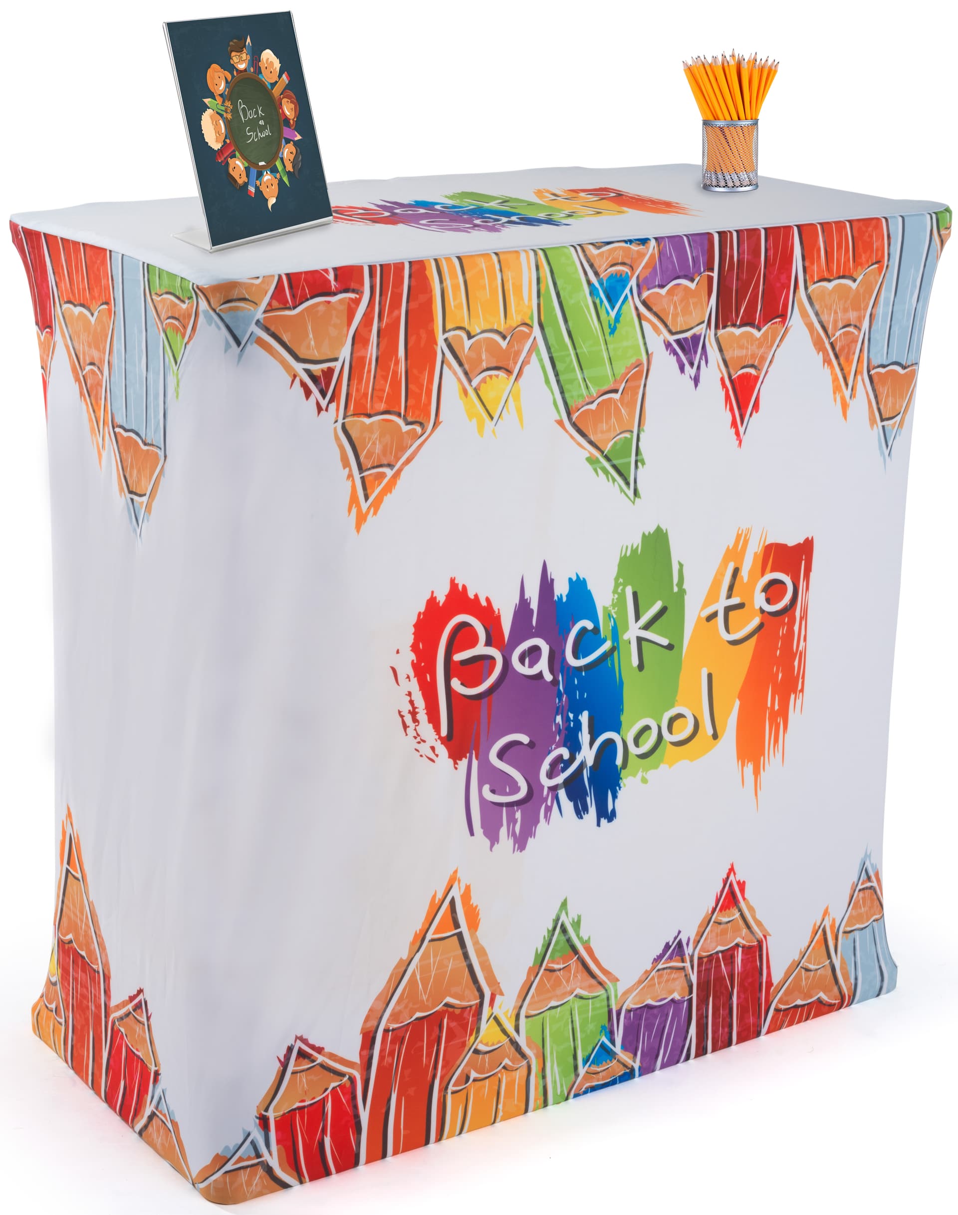Replacement graphics for SCASE02SG_counter with stretch polyester material