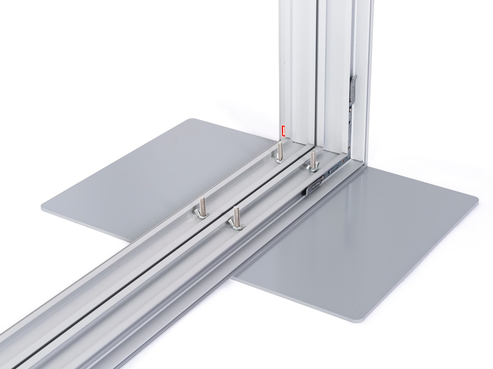 2-sided 8x10 silicone edge backdrop with powder coated steel supports
