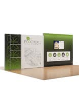 illuminated trade show backdrop