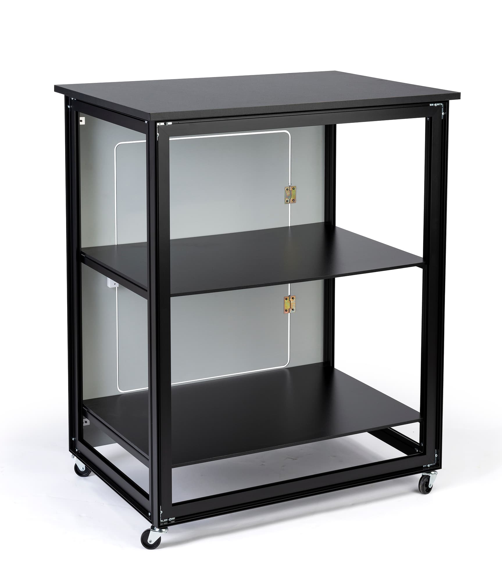 Portable counter frame included with 10' trade show booth kit 