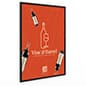 Wall Mounted Poster Frame, Swing Open, Lockable