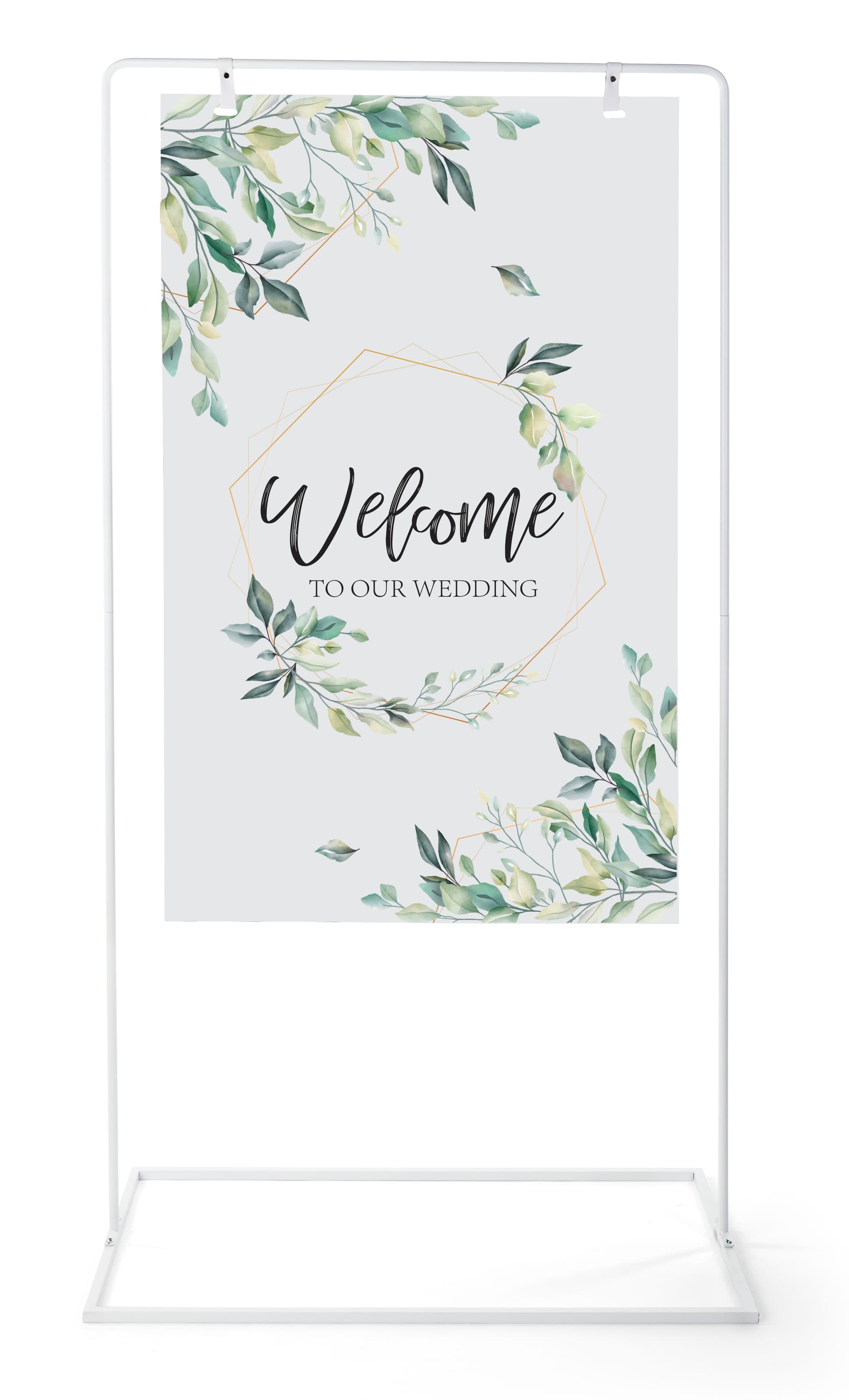 Hanging sign panel for SGNMODAN series with top insert loading style