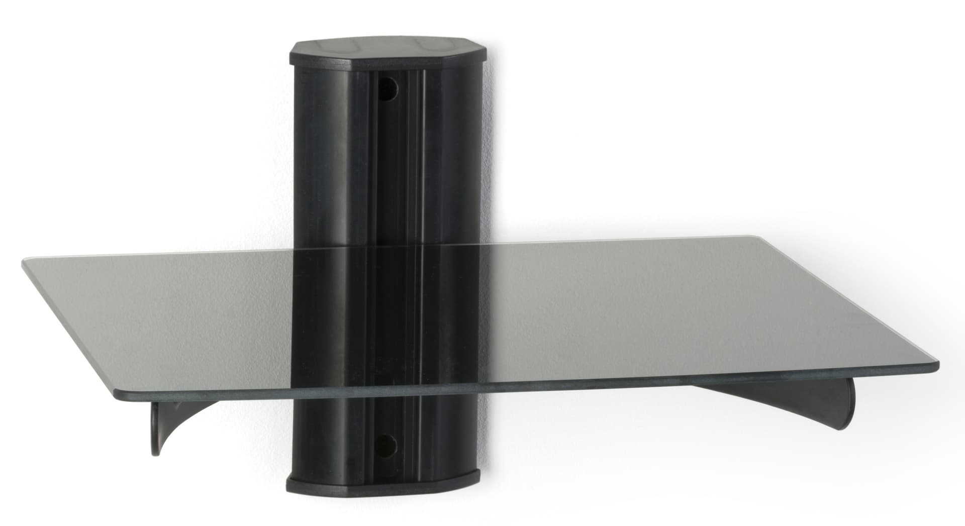 Tempered Wall Mount Glass Shelf