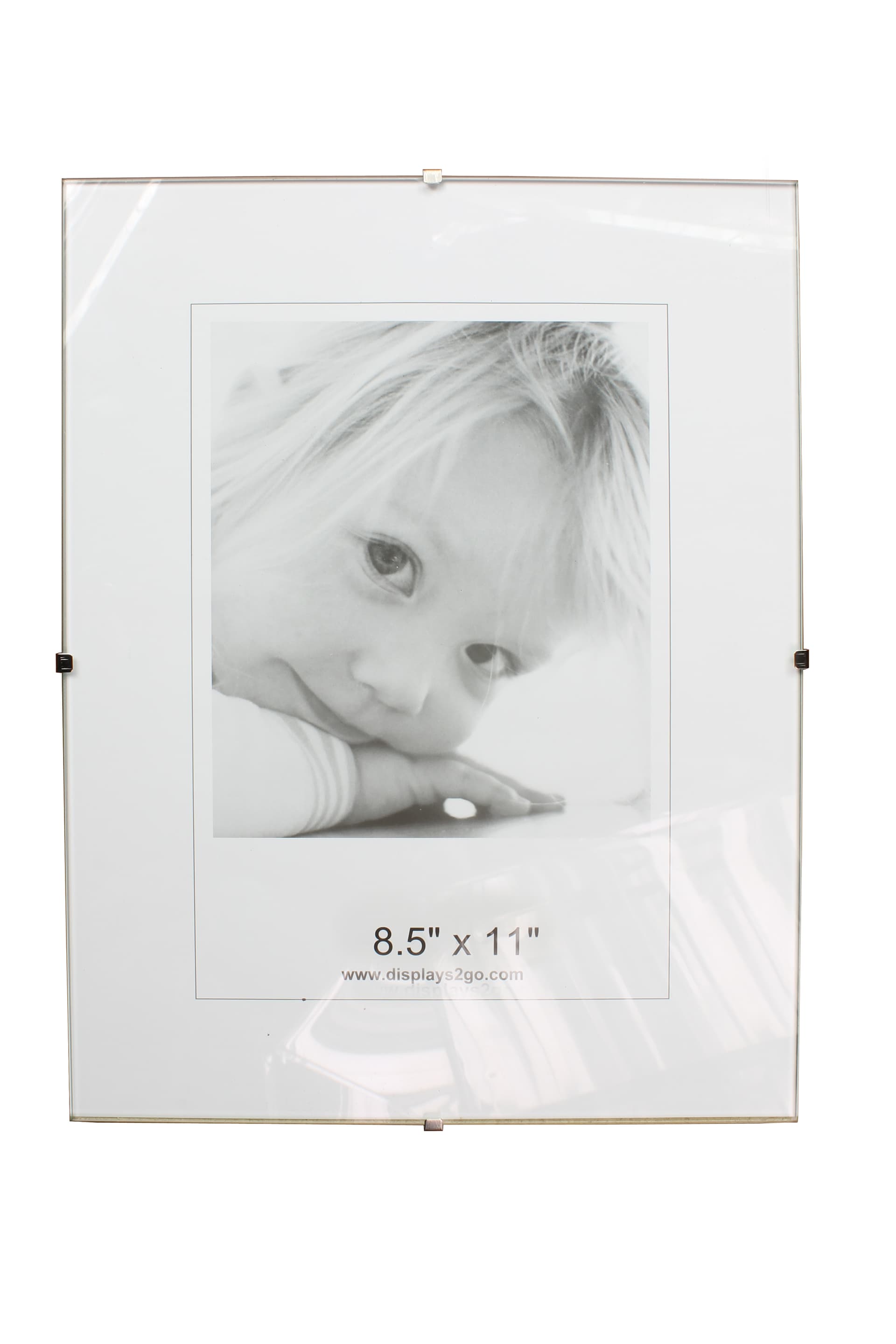 glass clip picture frames