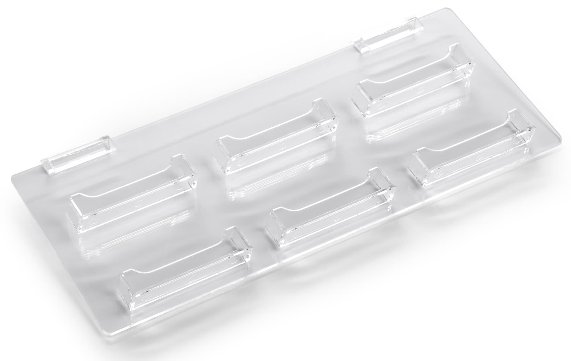 Slatwall Business Card Holders 6 Pockets
