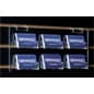 6-Pocket Acrylic Business Card Holder for Slatwall - Clear