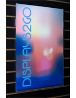 lucite poster holders