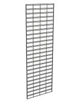 Slatgrid panel for use in retail store layouts