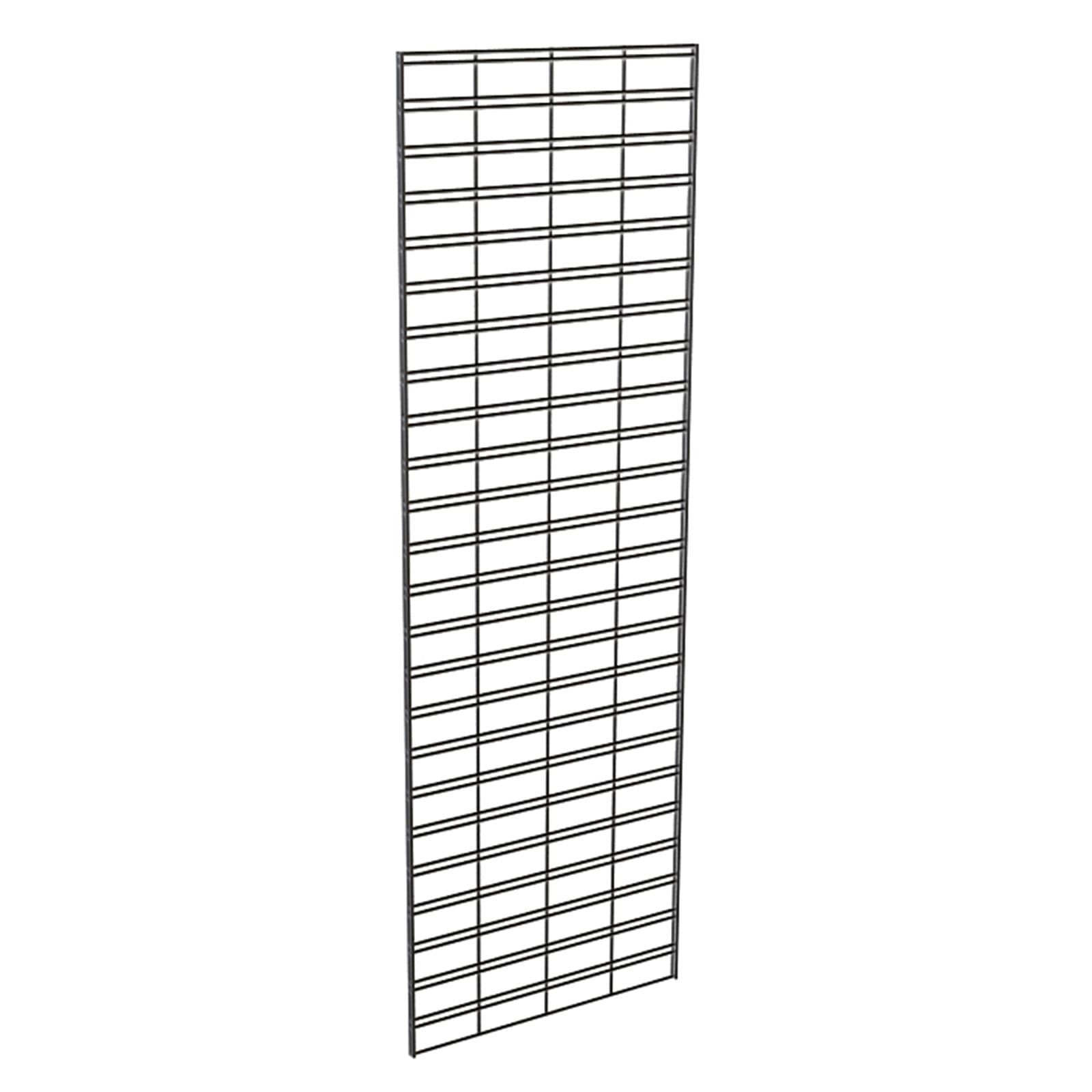 Slatgrid panel with black finish